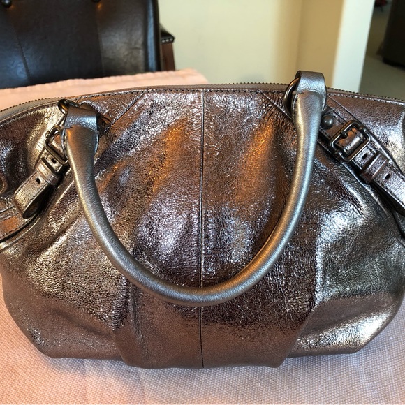 Coach Metallic Brown Handbag - Picture 4 of 7